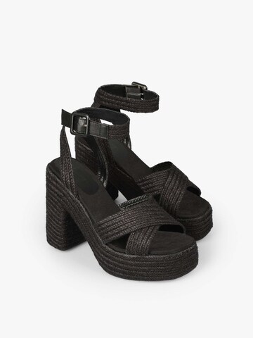 Scalpers Sandály – černá