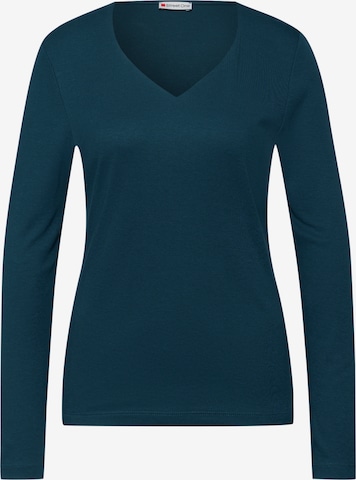 STREET ONE Shirt in Blau: Vorderseite