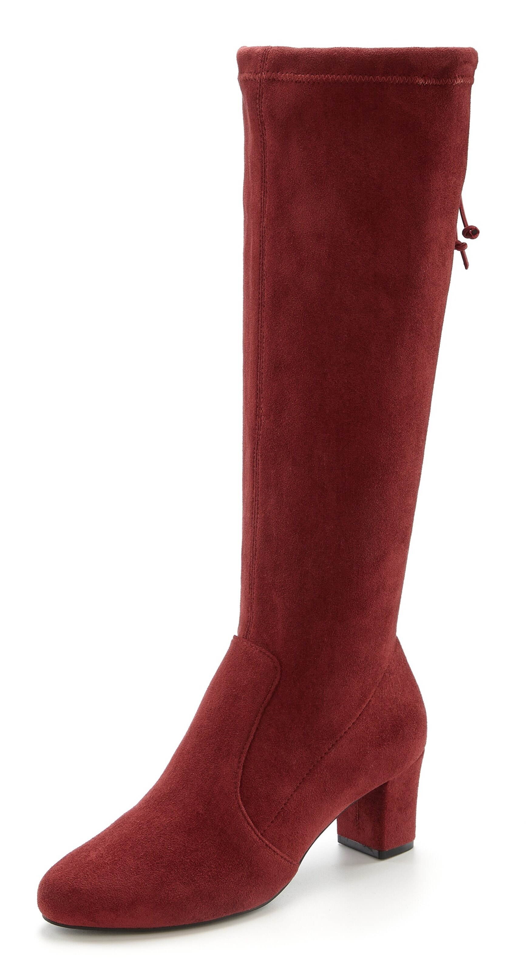 Bottes LASCANA en rouge : devant