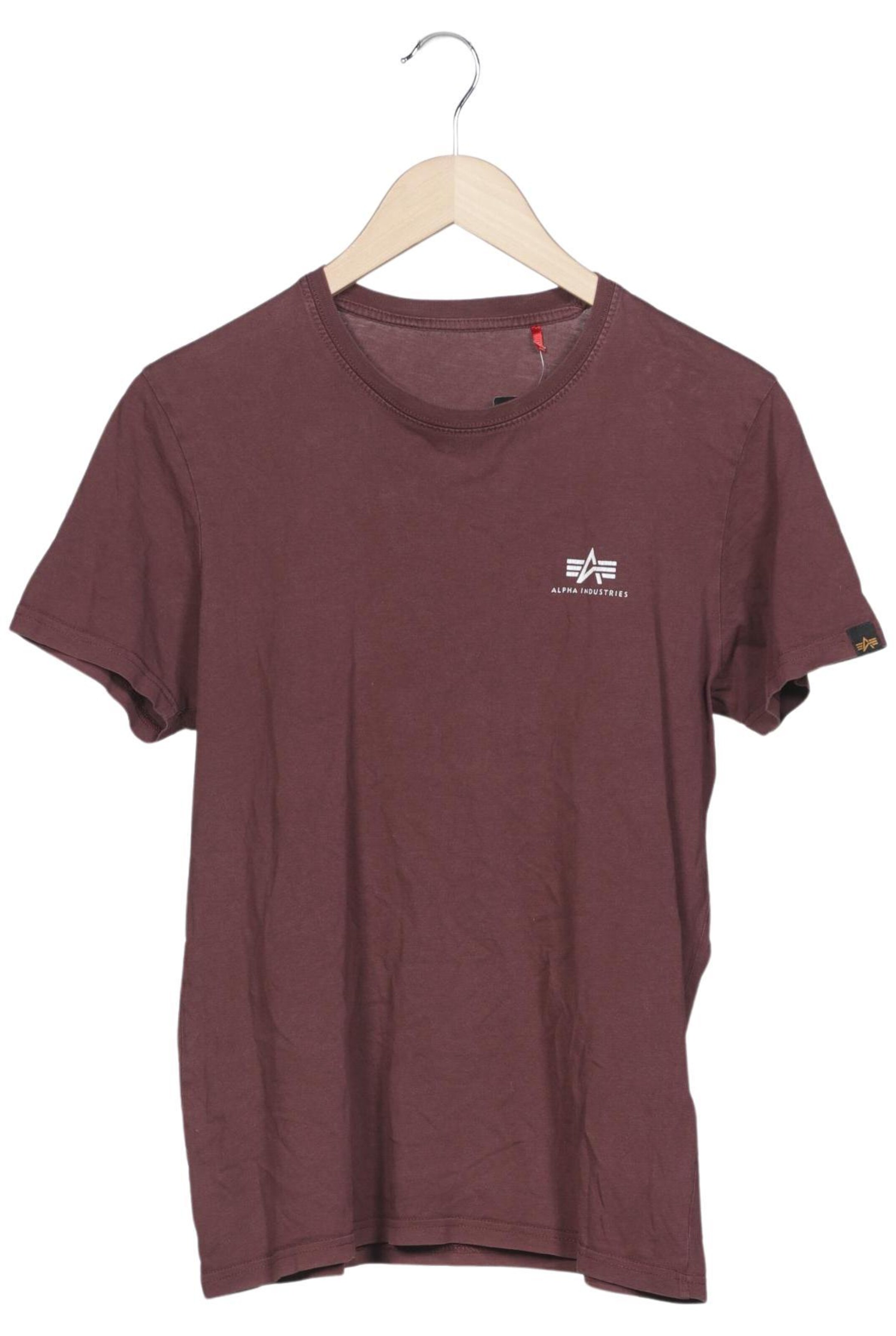 ALPHA INDUSTRIES Shirt in M in Red: front