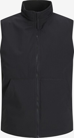 JACK & JONES Vest in Black: front