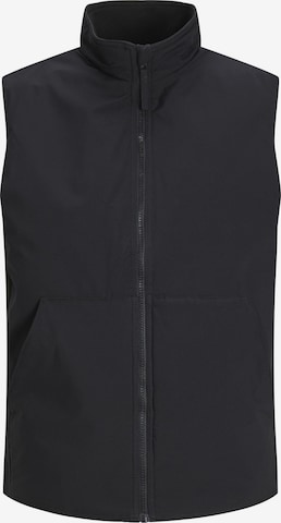 JACK & JONES Vest in Black: front