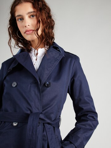 s.Oliver Between-Seasons Coat in Blue