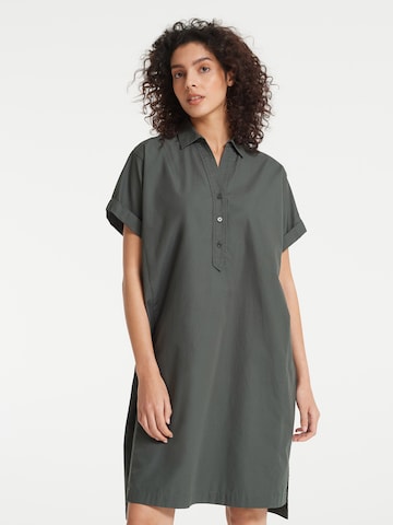 OPUS Shirt Dress 'Wajoni' in Green: front