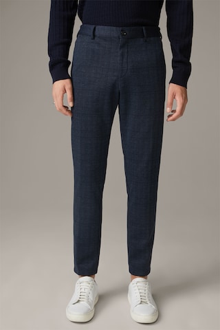 STRELLSON Slim fit Pants 'Tius' in Blue: front