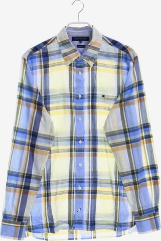 TOMMY HILFIGER Button Up Shirt in M in Mixed colors: front
