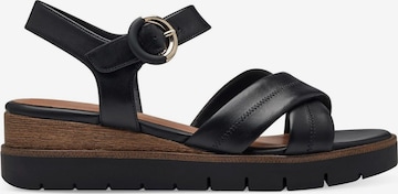 TAMARIS Sandals in Black