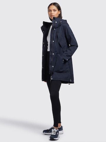 Parka di mezza stagione di khujo in blu