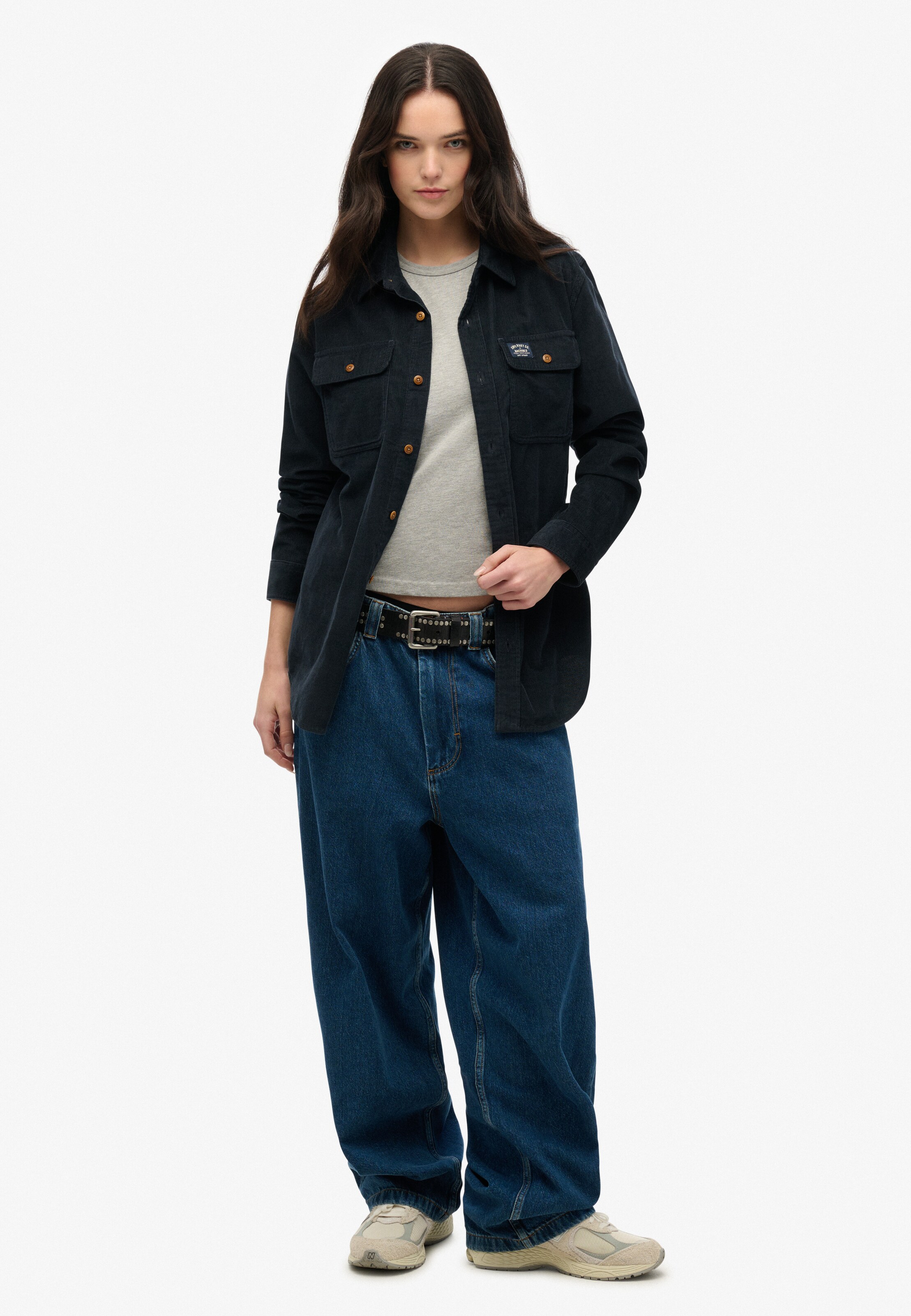 Superdry Shirt 'Athletic Essentials' in Grijs