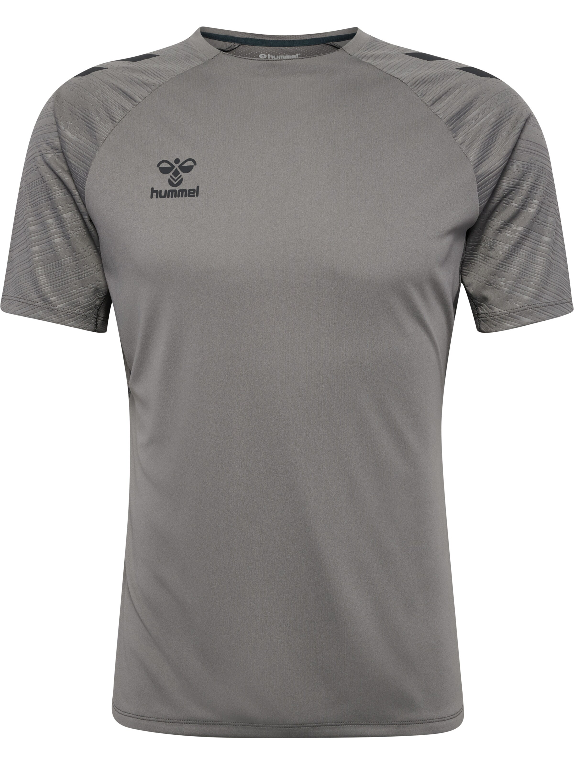 Hummel Functioneel shirt 'Pro' in Grijs: voorkant