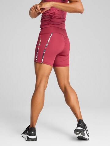 PUMA Skinny Sports trousers in Purple