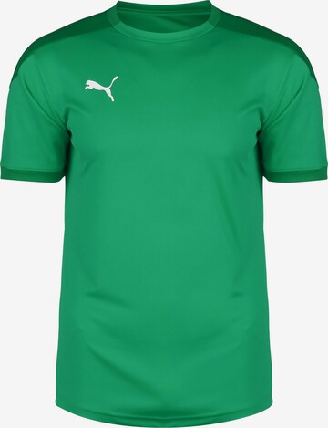 T-Shirt fonctionnel PUMA en vert : devant