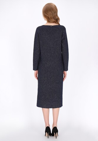 DreiMaster Klassik - Vestido de malha em azul