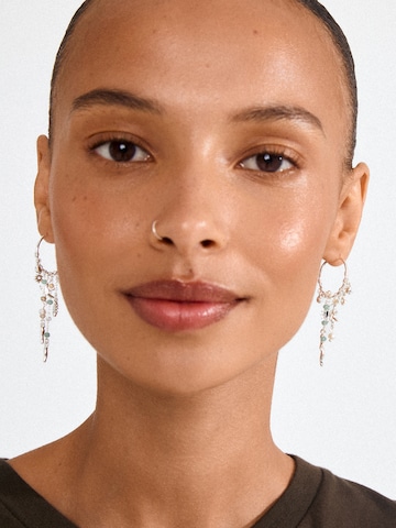 Pilgrim Earrings ' Prism ' in Silver: front