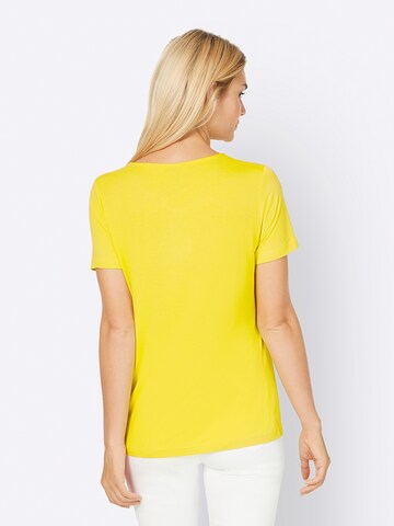 T-shirt heine en jaune