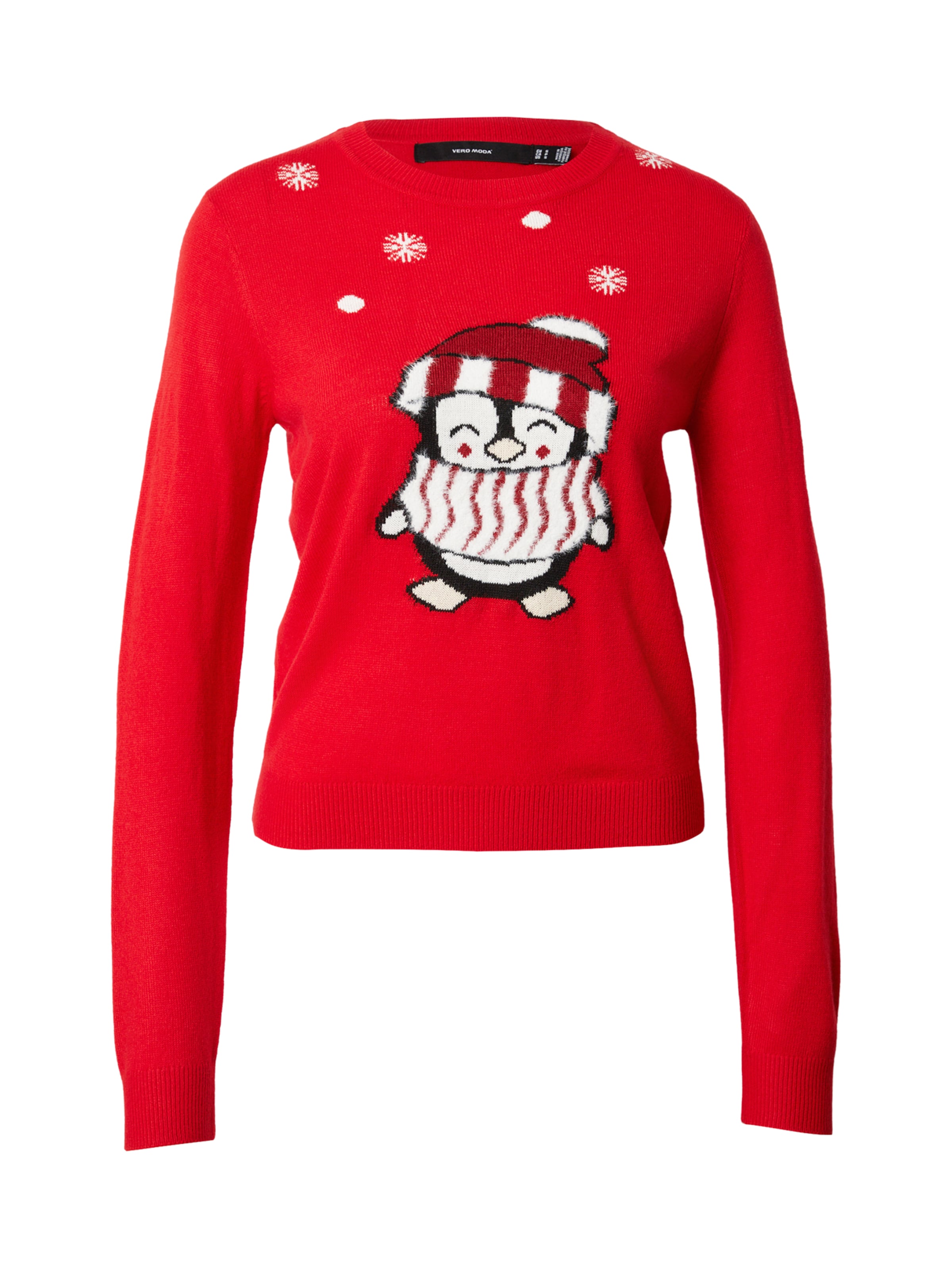 VERO MODA Sweter w kolorze czerwony: przód