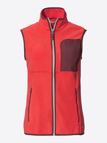 VAUDE Sports Vest 'Rosemoor' in Red