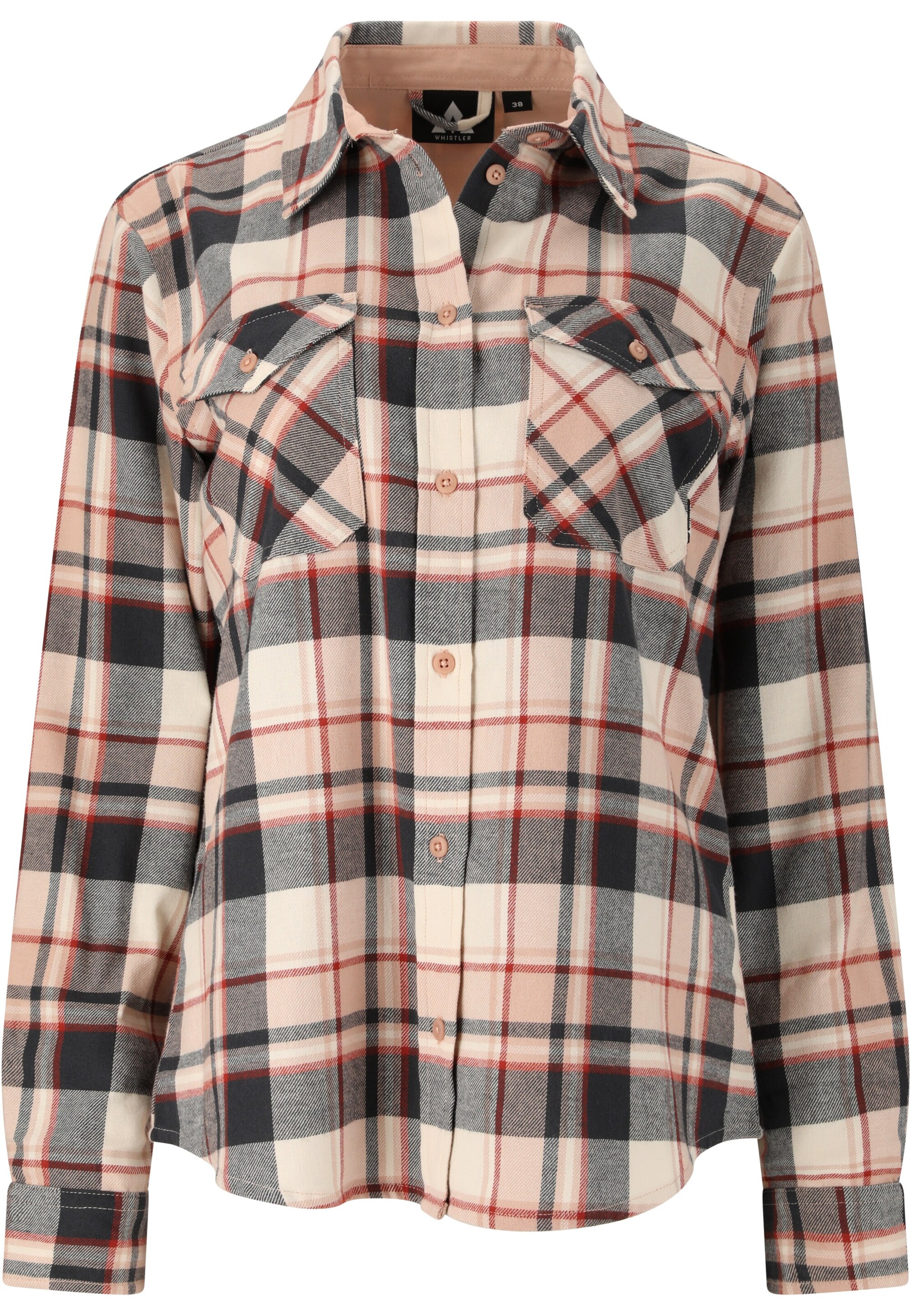 Whistler Multifunctionele blouse 'Bargo' in Rood: voorkant