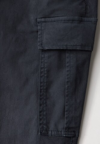 Street One MEN Loose fit Cargo Pants in Blue