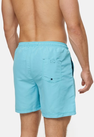 INDICODE JEANS Zwemshorts 'Ferguson' in Blauw