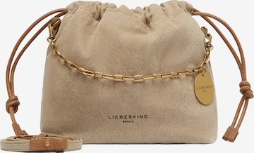 Poche ventrale Liebeskind Berlin en beige : devant