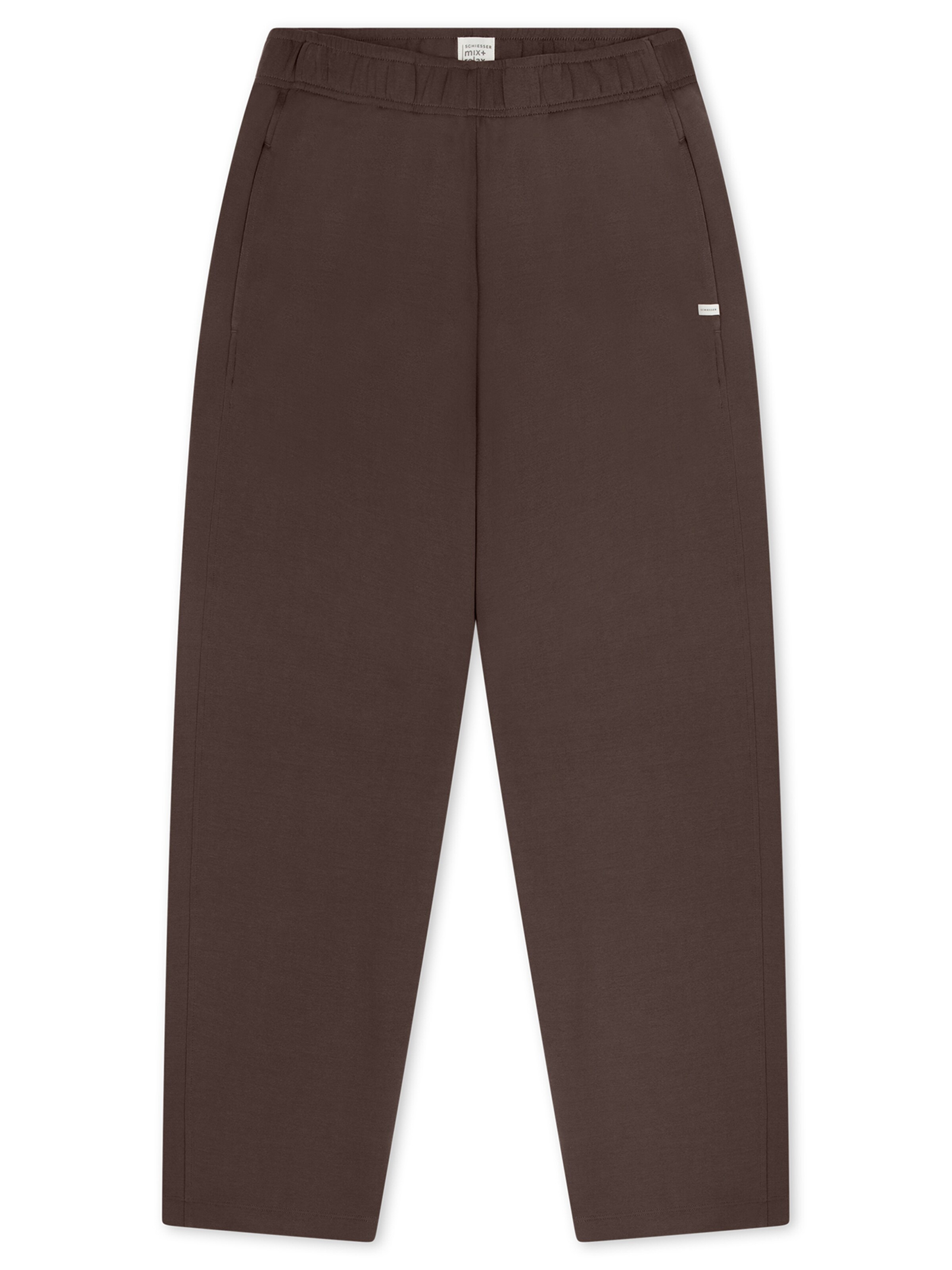 Pantalon de pyjama ' Mix Relax ' SCHIESSER en marron : devant