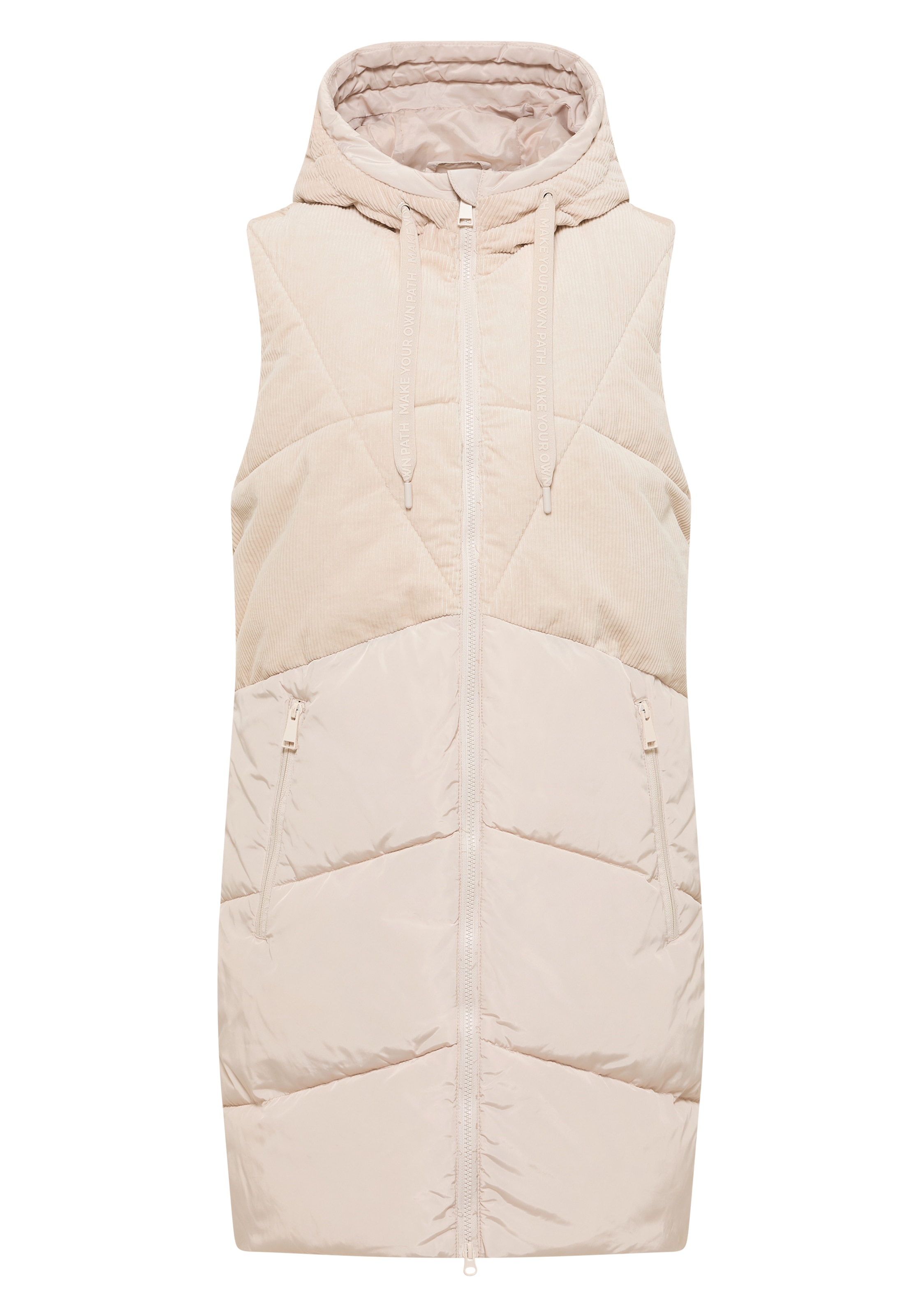 CECIL Weste in Beige: Vorderseite