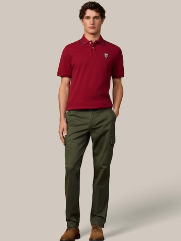 Hackett London Shirt ' HERITAGE BADGE POLO ' in Rood