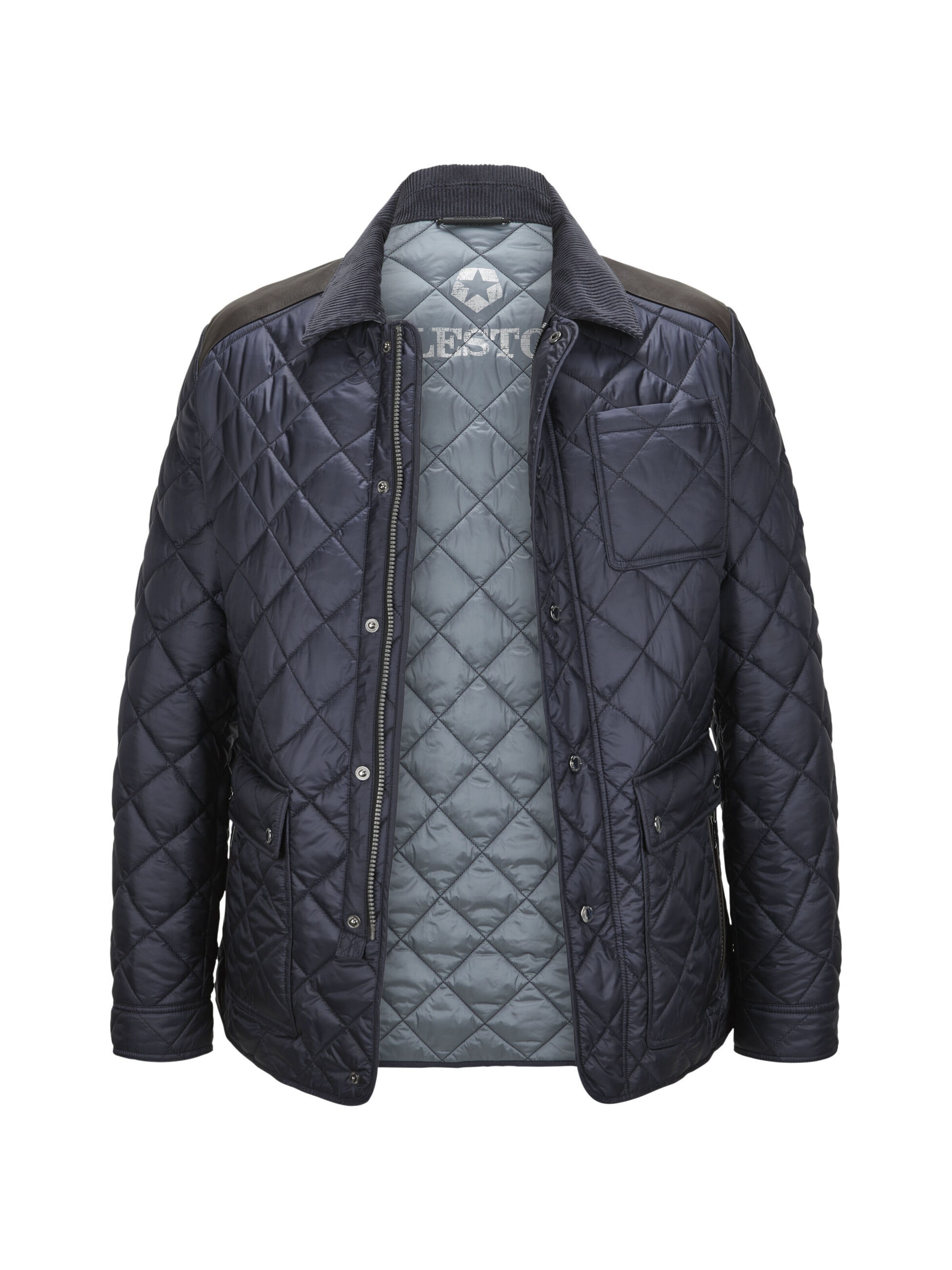 Veste d’hiver 'MSSantos' MILESTONE en bleu