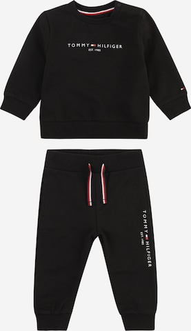 TOMMY HILFIGER - Ropa para correr en negro: frente