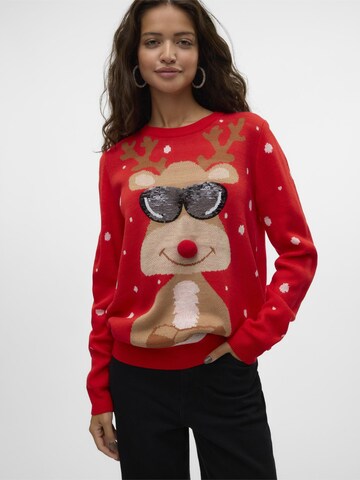 VERO MODA Trui in Rood