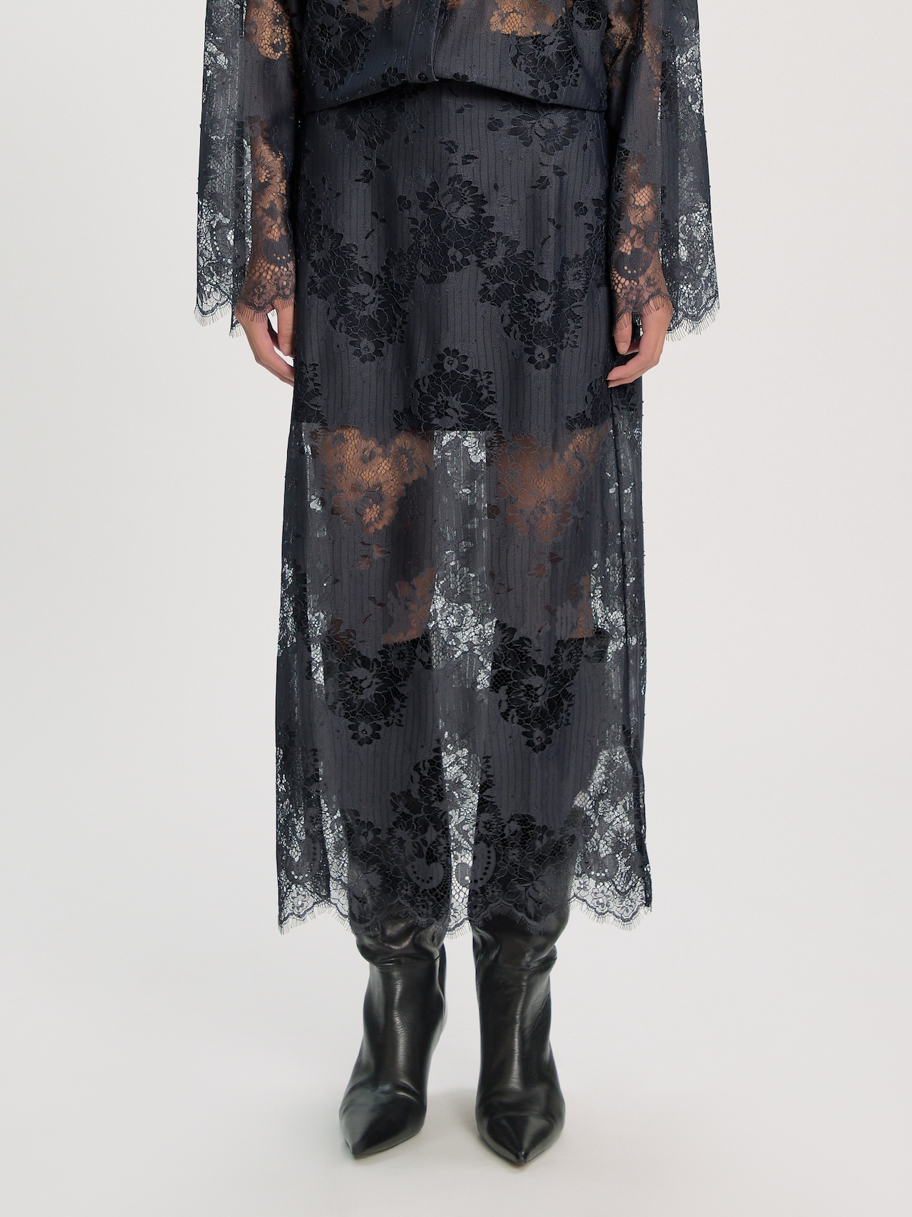 EDITED Novedades Falda 'Sharon' gris