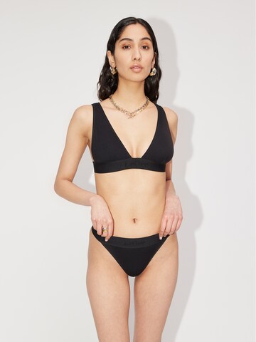 Triangle Soutien-gorge 'Susanne' LeGer by Lena Gercke en noir : devant