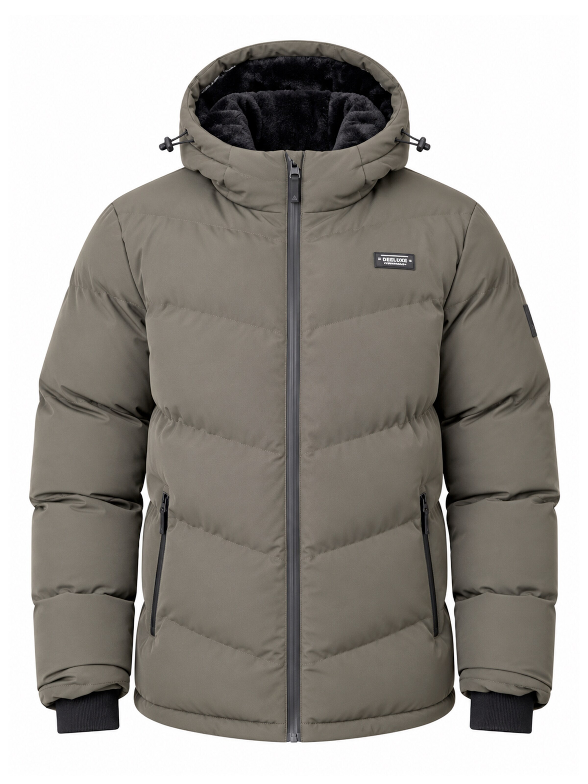 Manteau Deeluxe en vert : devant