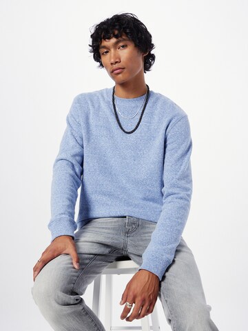 SCOTCH & SODA Μπλούζα φούτερ σε μπλε: μπροστά