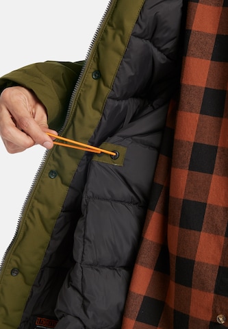 Parka di mezza stagione di TIMBERLAND in verde