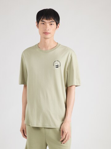 HUGO - Camiseta 'Nurobos' en beige