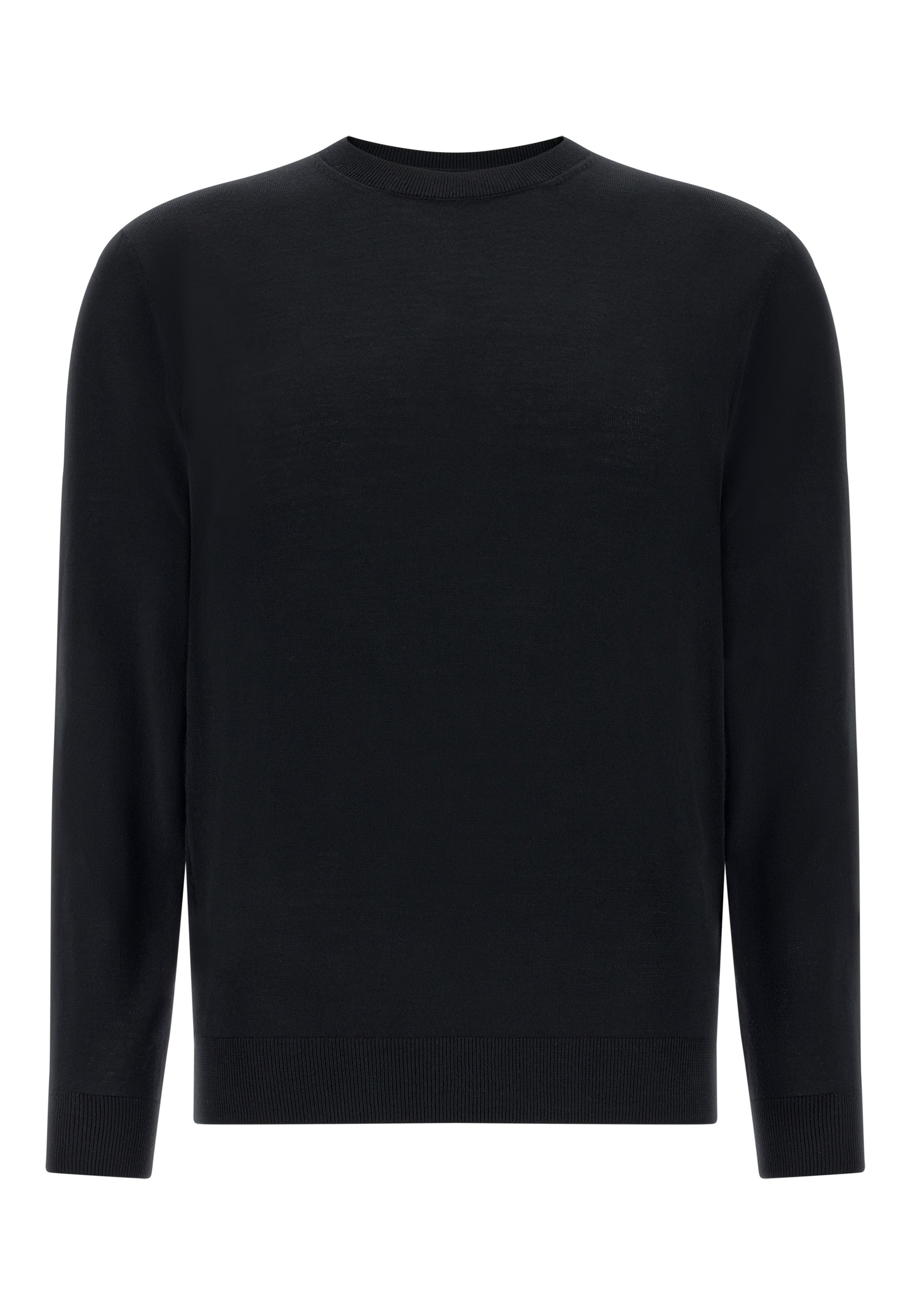 Boggi Milano Pulover | črna barva: sprednja stran