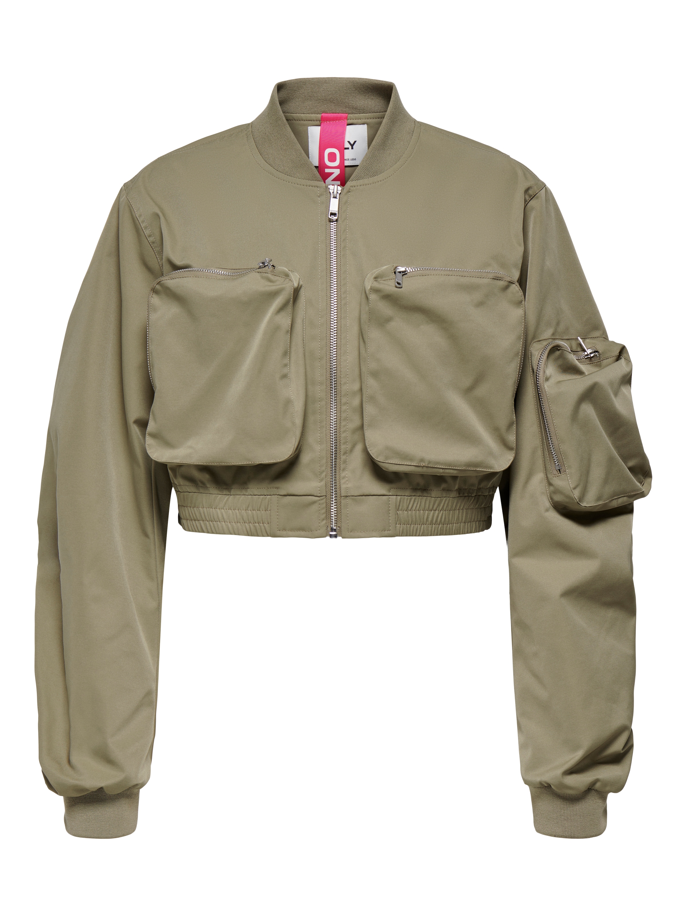 Geacă de primăvară-toamnă 'ONLSAGA' de la ONLY pe verde: față