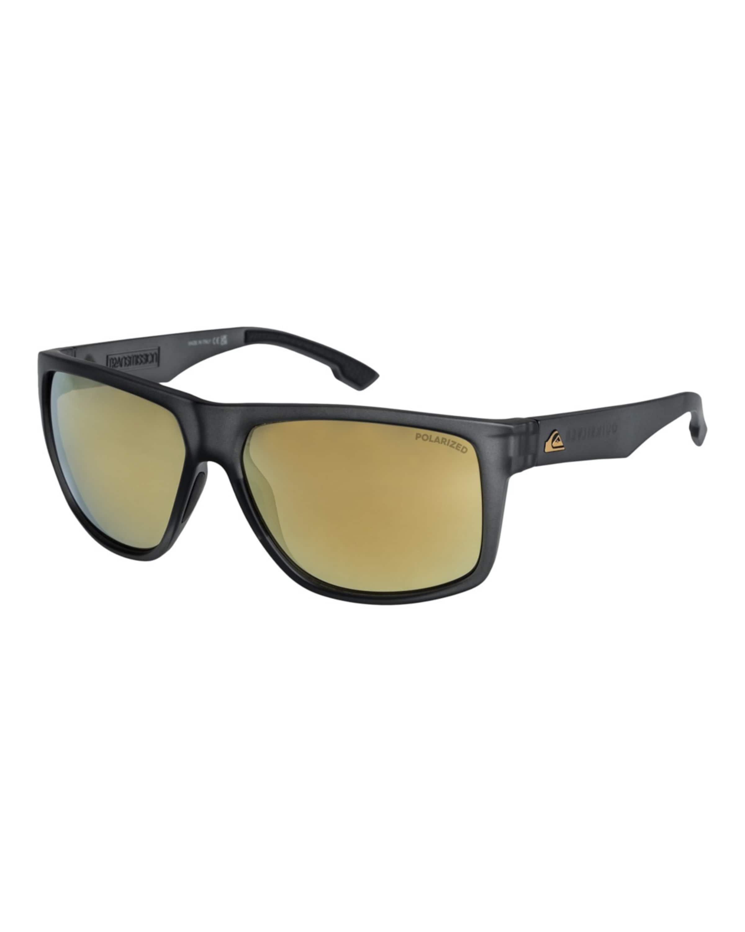 QUIKSILVER Lunettes de soleil 'Transmission P' en gris foncé / noir, Vue avec produit