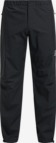 Haglöfs Regular Outdoor Pants 'L.I.M' in Black: front