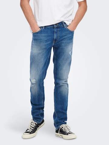 Only & Sons Regular Jeans 'ONSWeft ' in Blau: predná strana