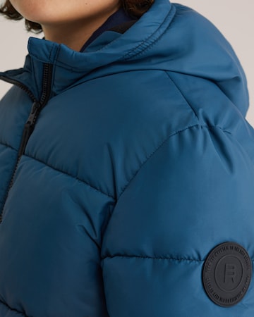 WE Fashion Зимняя куртка в Синий
