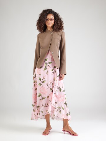 YAS - Vestido de verão 'YASVENEDA' em rosa
