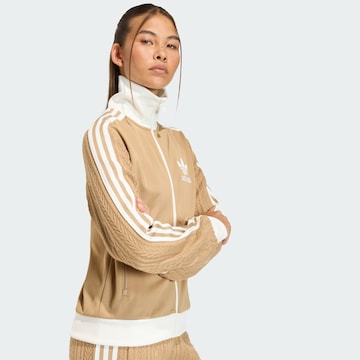 ADIDAS ORIGINALS Bluza rozpinana w kolorze brązowy