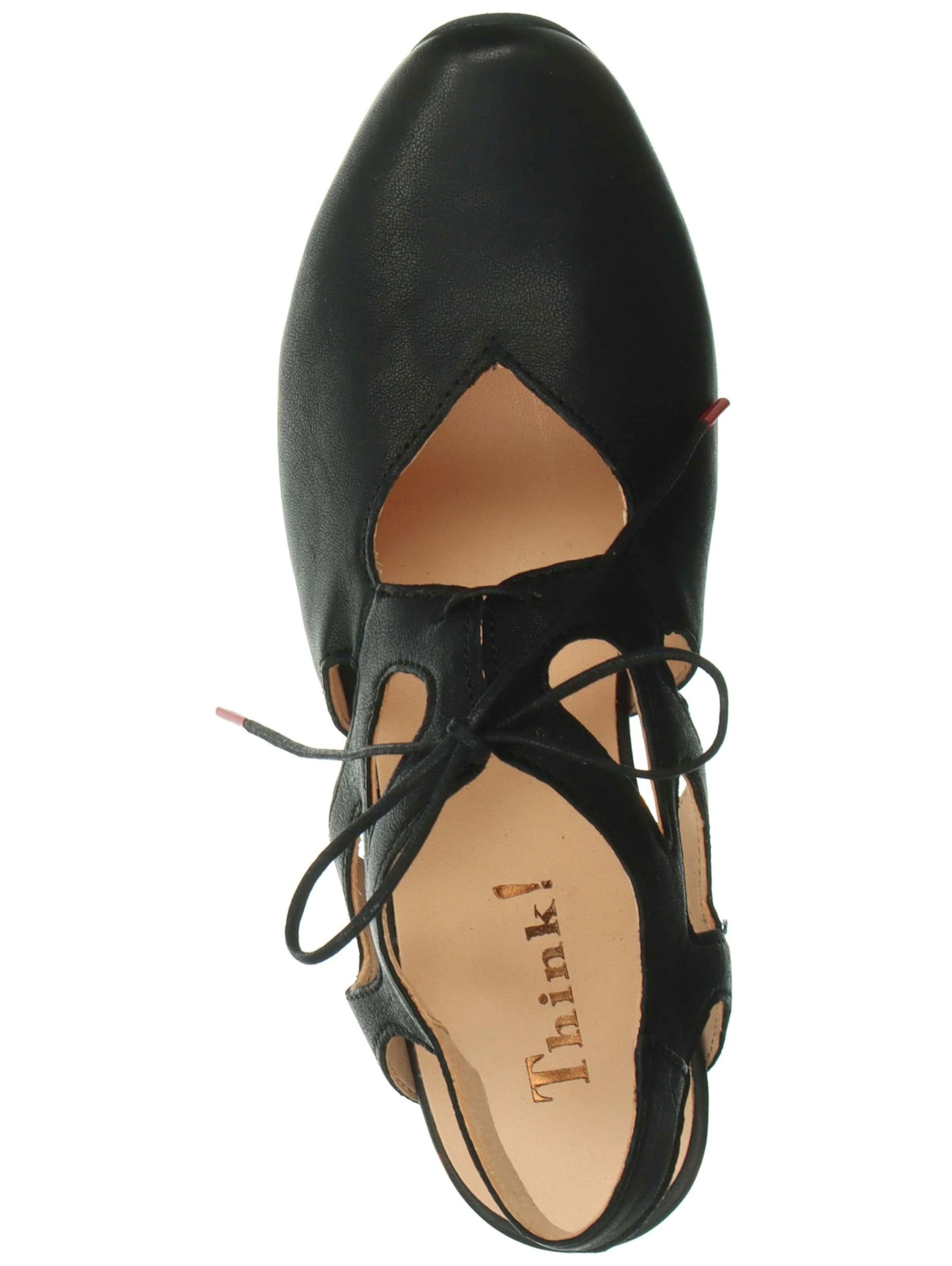 Décolleté sling 'Aida' di THINK! in nero