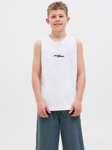 Jack & Jones Junior Μπλουζάκι 'JCOSAGO' σε λευκό