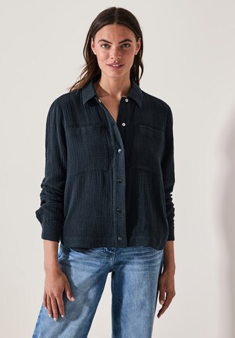 CECIL Between-Season Jacket in Blue: front