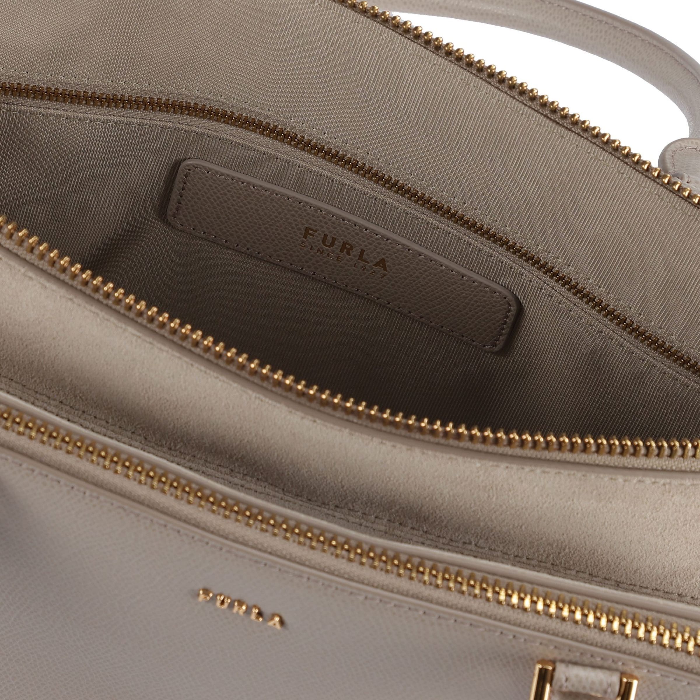 FURLA Shoulder Bag 'Giulia' in Grey