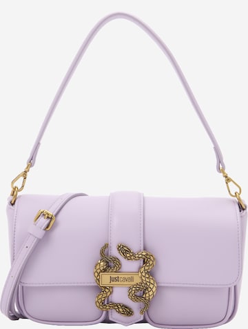 Borsa a spalla 'ICONIC' di Just Cavalli in lilla: frontale